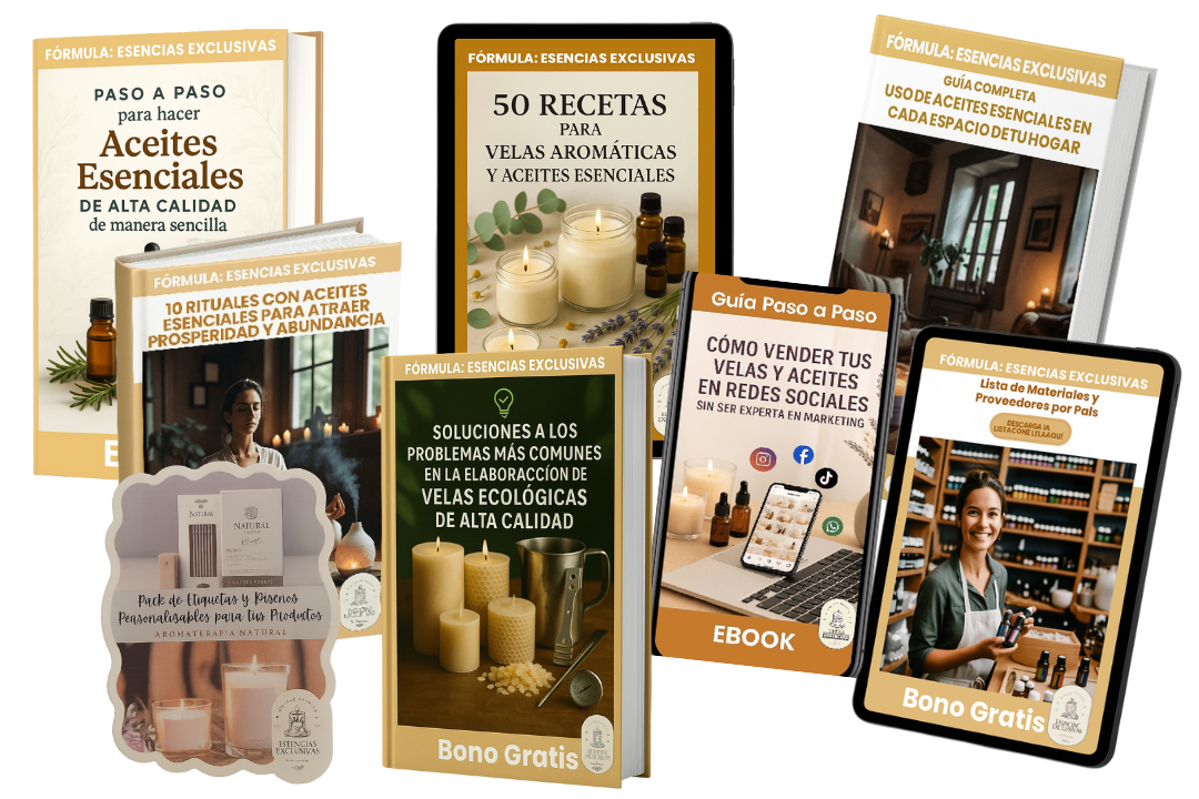 FÓRMULA: ESENCIAS EXCLUSIVAS (MegaPack de 2 Ebooks + 6 Bonos)