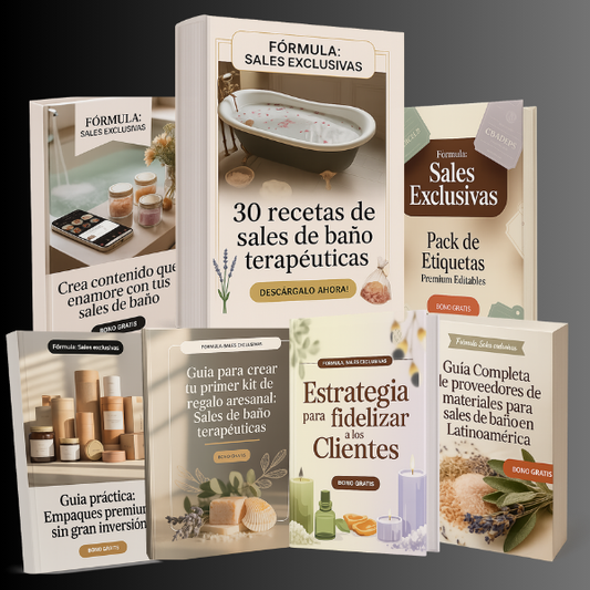 FÓRMULA: SALES EXCLUSIVAS (MegaPack de 1 Ebooks + 6 Bonos)