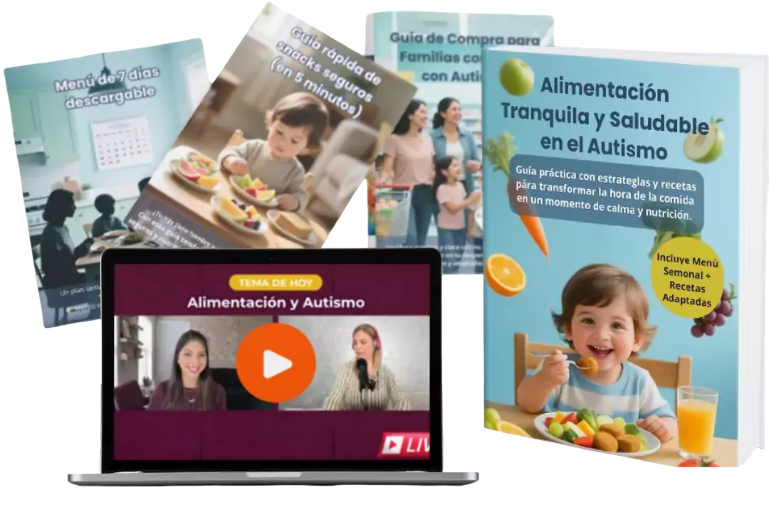 Ebook: Alimentación Tranquila y Saludable en el Autismo – Guía práctica + Recetas y Menú semanal